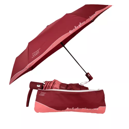 Parapluie L'Automatique, rouge grenat