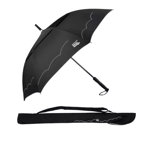 Parapluie Le Gentleman, noir immuable