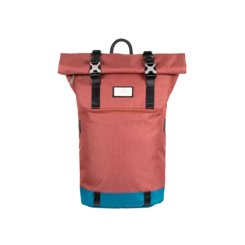 Sac à dos CHRISTOPHER Nylon Mid-Tone Series - Maroon x Teal