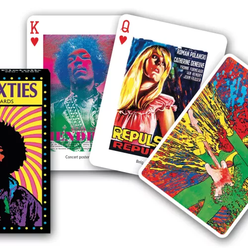 Jeu 55 cartes SIXTIES