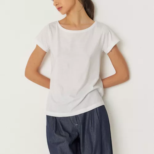 T-shirt ZUNTZ-3-GOTS blanc