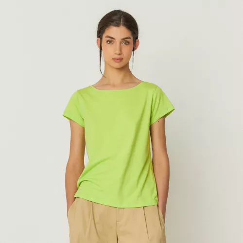 T-shirt ZUNTZ-3-GOTS vert acide