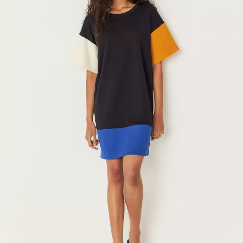 Robe EHARI-GOTS noire