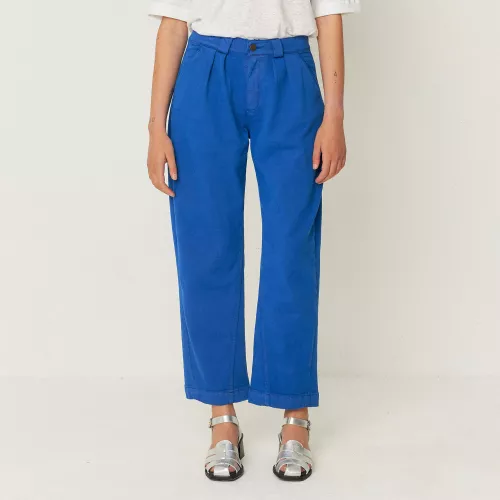 Pantalon AMATA bleu indigo