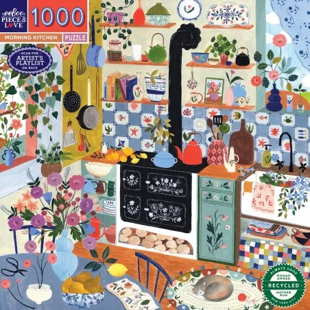 Puzzle MORNING KITCHEN - 1000 pièces