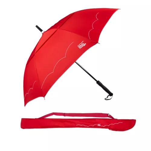 Parapluie Le Gentleman Rouge rubis