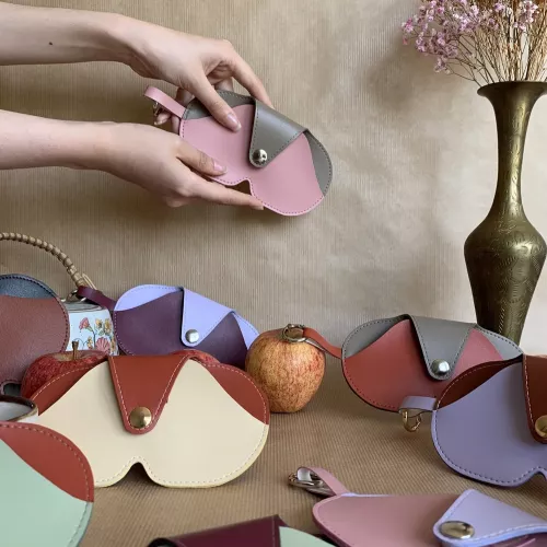 Etui à lunettes vegan HAKO bicolore