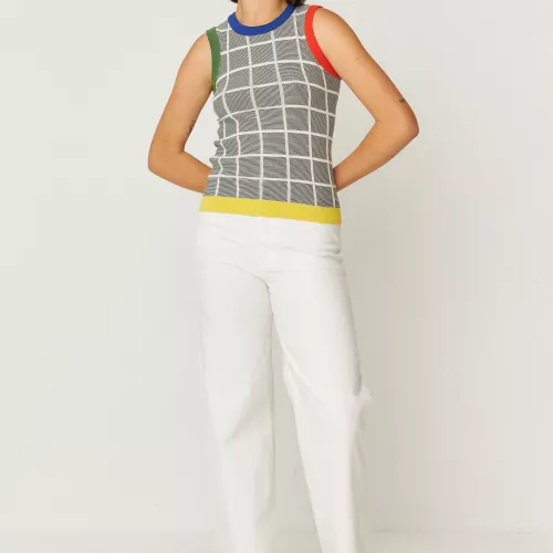 Pantalon AINHIZE blanc