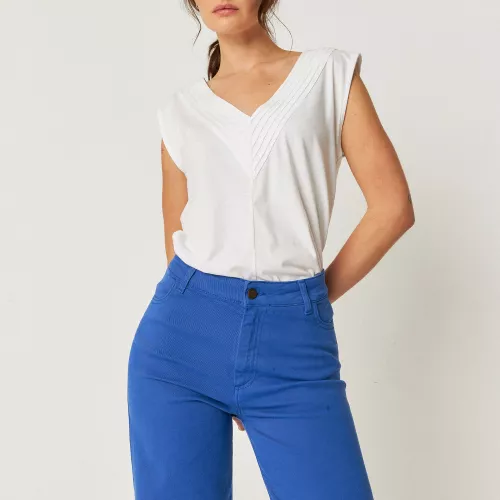 T-shirt ZUNTZ-1-GOTS blanc