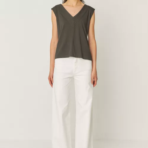 T-shirt ZUNTZ-1-GOTS kaki foncé