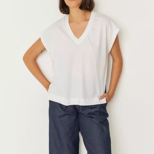T-shirt ZUNTZ-4-GOTS blanc