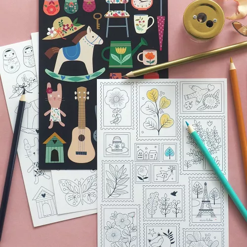 Kit de coloriage Collections