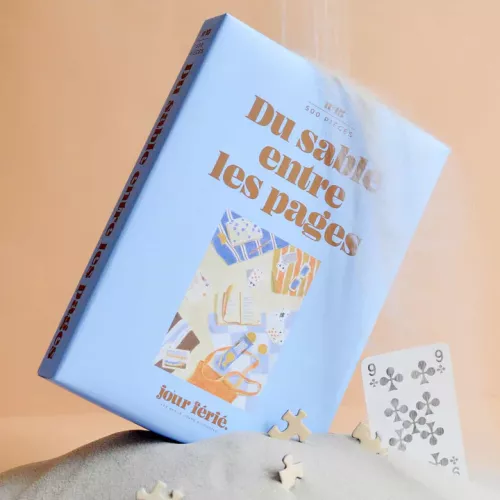 Puzzle DU SABLE ENTRE LES PAGES, 500 pièces