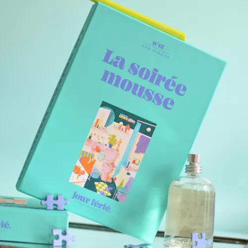 Puzzle LA SOIREE MOUSSE, 500 pièces