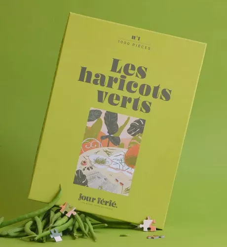 Puzzle LES HARICOTS VERTS, 1000 pièces