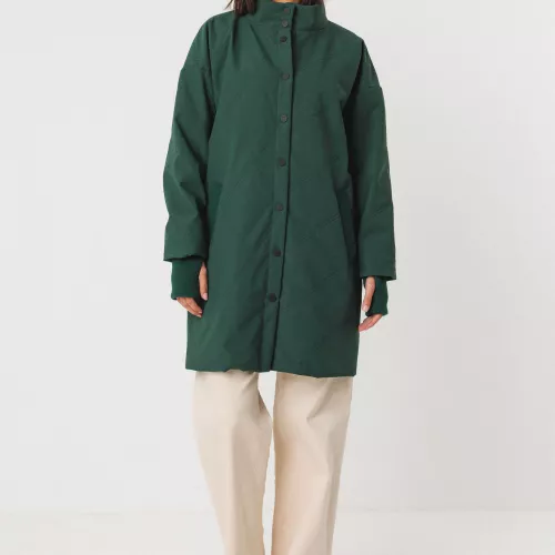 Manteau BRIGITAvert foncé