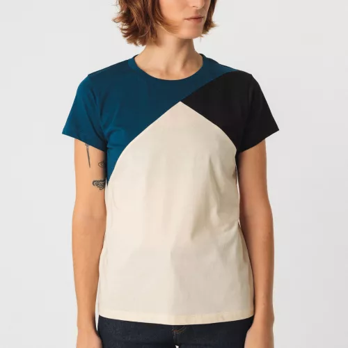 T-shirt UKUA-GOTS crème