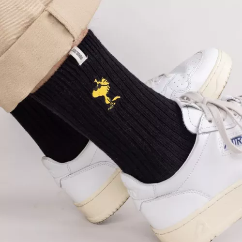 Chaussettes PEANUTS Woodstock noires