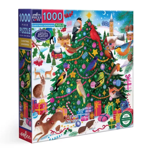 Puzzle CHRISTMAS SONGBIRDS 1000 pièces