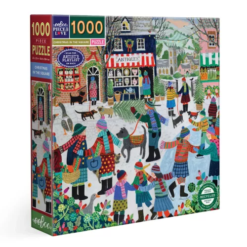 Puzzle CHRISTMAS IN THE SQUARE 1000 pièces