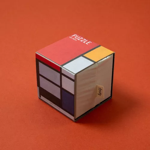 Cube Puzzle MONDRIAN COMPOSITION 520 pièces