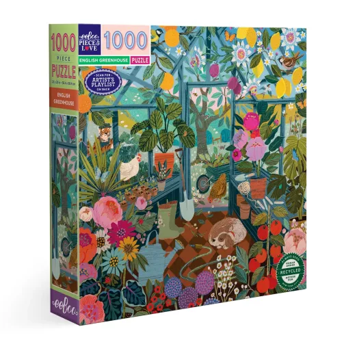 Puzzle ENGLISH GREENHOUSE 1000 pièces