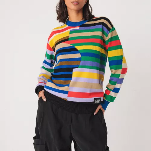 Pull HUA-GOTS motif Grems multicolore