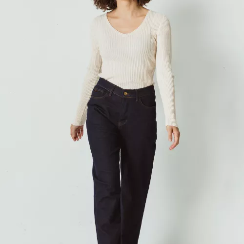 Pantalon ANIA jean brut