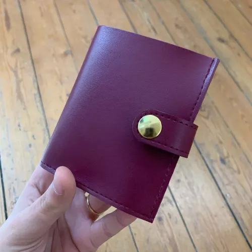 Porte-feuille vegan YEN figue