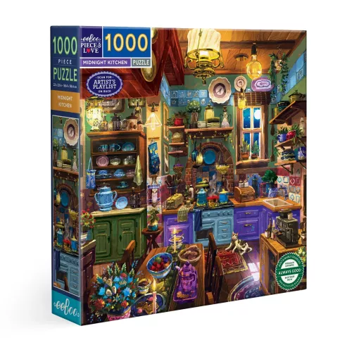 Puzzle MIDNIGHT KITCHEN 1000 pièces