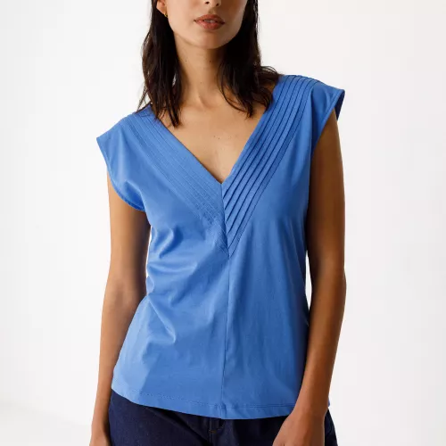 T-shirt ZUNTZ-9-GOTS bleu