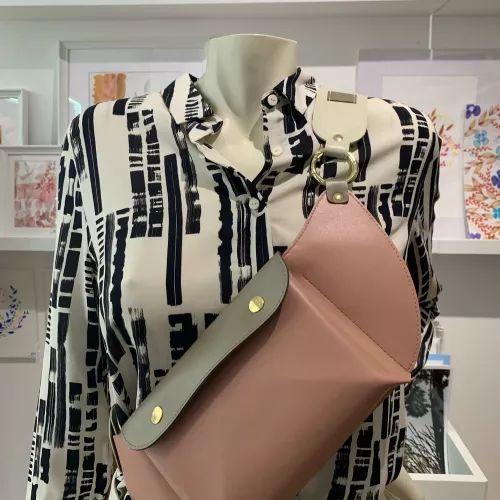 Banane vegane tricolore FURUTSU SARADA pivoine, taupe et sable