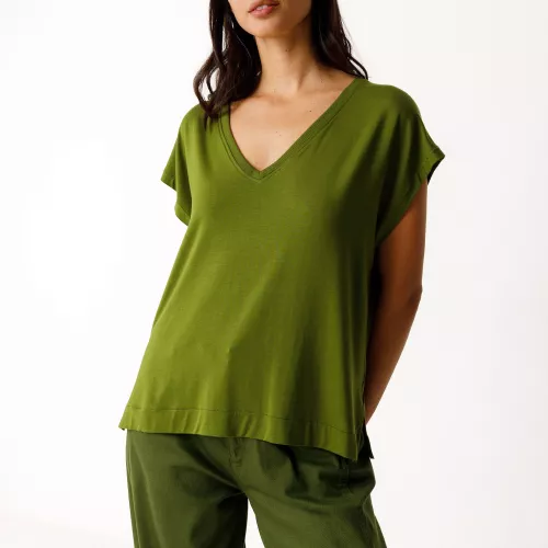 T-shirt ZUR-10 vert avocat