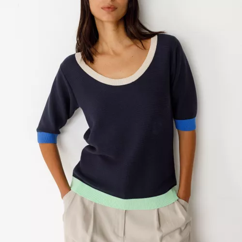 T-shirt LARY-GOTS bleu marine