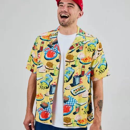 Chemise Homme Aloha CHIRINGUITO jaune