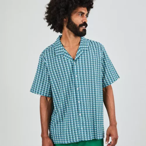 Chemise Homme Aloha SARDINAS bleue