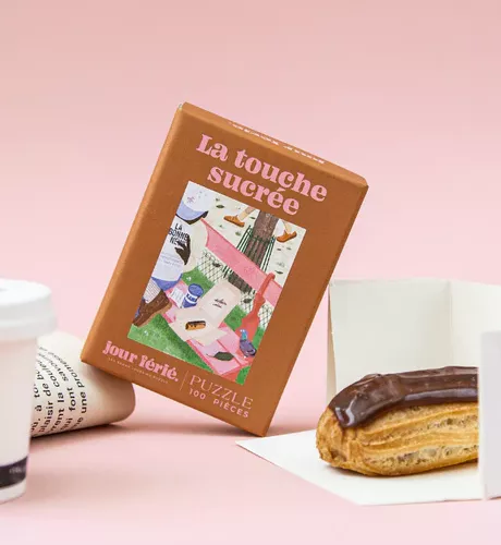 Mini puzzle LA TOUCHE SUCRE 100 pièces