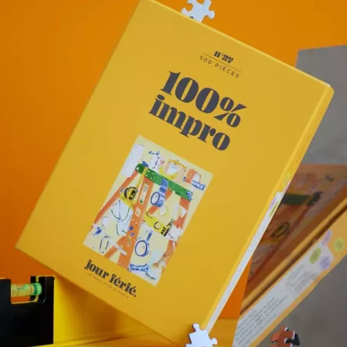 Puzzle 100% IMPRO, 500 pièces