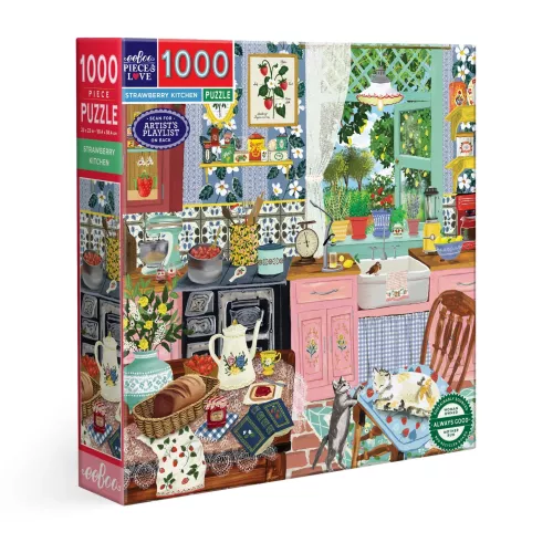 Puzzle STAWBERRY KITCHEN - 1000 pièces
